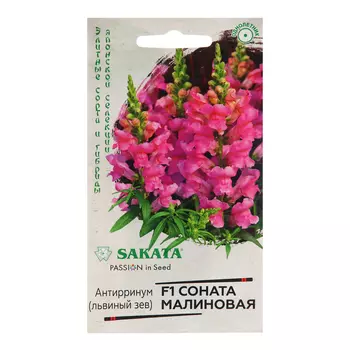 Семена Антирринум "Соната малиновая", F1, 7 шт.