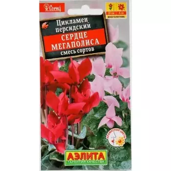 Семена Цикламен "Сердце мегаполиса", смесь сортов