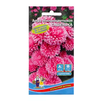Семена Цветов Астра обильноцветковая "Сашенька" 0 ,3 г