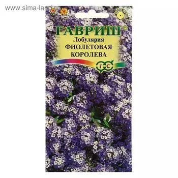 Семена цветов Лобулярия "Гавриш" "Фиолетовая королева", серия Сад ароматов, однолетник, 0,2 г
