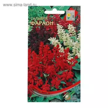 Семена цветов Сальвия "Фараон", 15 шт