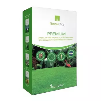 Семена газона ГазонCity Premium, 1 кг