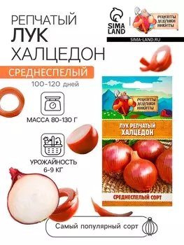 Семена Лук репчатый "Халцедон", 0,5 г