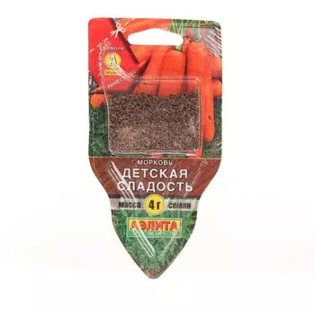 Семена Морковь "Аэлита" "Детская сладость", сеялка, 4 г
