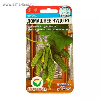 Семена огурца "Домашнее чудо", F1, 7 шт.