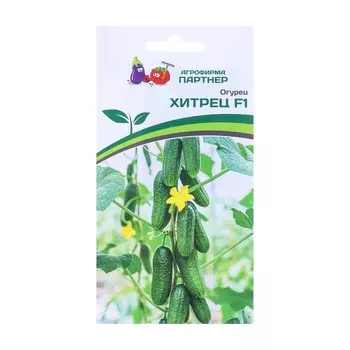 Семена Огурец "Хитрец", F1, 5 шт
