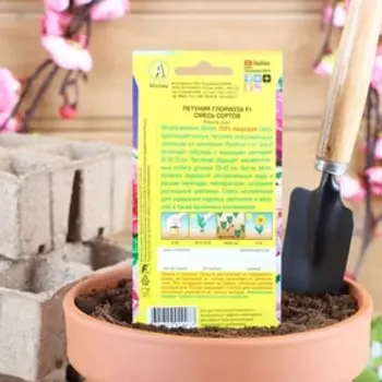 семена Петуния Глориоза F1 крупноцветковая махровая, смесь окрасок 10 шт.