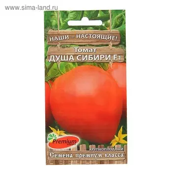 Семена Томат "Душа Сибири", F1, 0,05 г