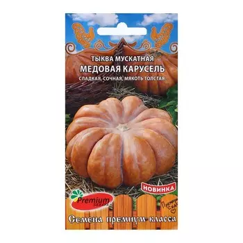 Семена Тыква мускатная "Медовая карусель" , 5 шт