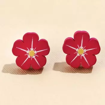 Серьги детские «Цветочки», гвоздики