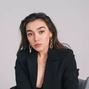 Серьги металл "Цепь" овальные звенья 3шт, цвет золото