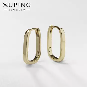 Серьги металл XUPING увлечённость, цвет золото