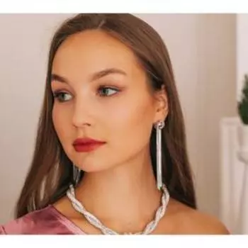 Серьги висячие «Водопад» узелок, цвет серебро, 12 см