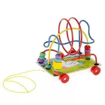 Серпантинка-лабиринт на колёсиках «Петушок» уценка