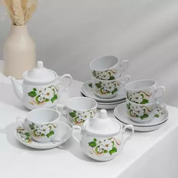 Сервиз чайный «Белла», 14 предметов