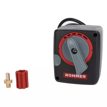 Сервопривод ROMMER RVM-0005-024001, 24V, c регулировкой по сигналу 0-10V, 60s, 120s, 90°