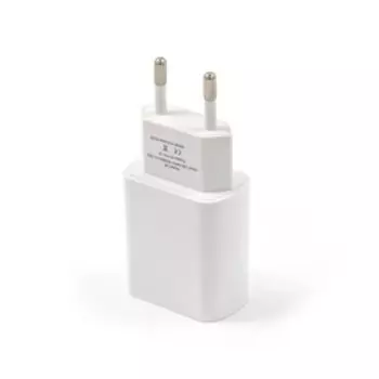 Сетевое зарядное устройство BYZ TU8, USB, 2.1 А, кабель Lightning, 1 м, белое