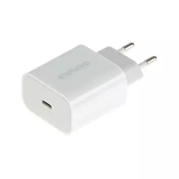 Сетевое зарядное устройство Exployd EX-Z-1165, USB-C, 3 А, 18 Вт, быстрая зарядка, белое