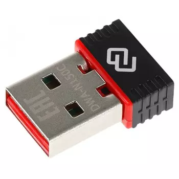 Сетевой адаптер Wi-Fi Digma DWA-N150C N150 USB 2.0 (ант.внутр.) 1ант. (упак.:1шт)