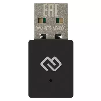 Сетевой адаптер WiFi + Bluetooth Digma DWA-BT5-AC600C AC600 USB 2.0 (ант.внутр.) 1ант. (упак 10047