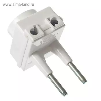 Сетевой переходник REXANT "КОЗЬЯ НОЖКА", 10 А, 220 В