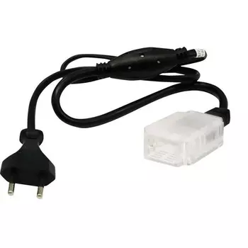 Сетевой шнур 3W для светового шнура Feron, LED-F3W, шнур 0,8 м, LD122
