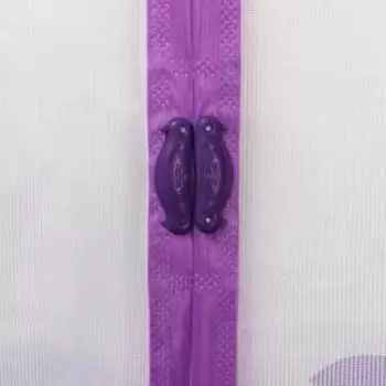 Сетка антимоскитная на магнитах для защиты от насекомых «Фламинго», 100×210 см