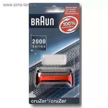 Сетка Braun 2000 CruZer 20S, красная