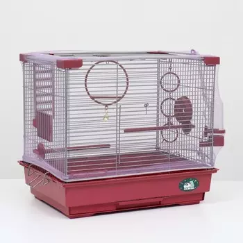 Сетка-чехол для клетки, 30 см, фиолетовая