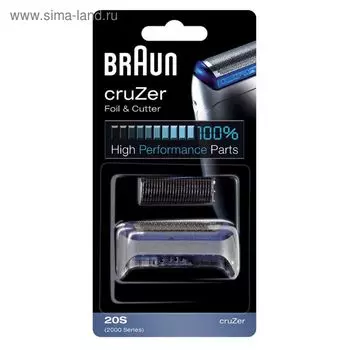 Сетка и режущий блок Braun 20S, для электробритв Braun CruZer