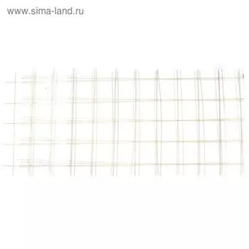 Сетка кладочная стеклопластиковая ТУ, 100100 мм диаметр 2.5 мм, лист 1500500 мм