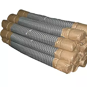 Сетка – рабица металлическая ТУ, без покрытия, ячейка 2020 мм, толщина 1.2 мм, размер рулона 1.510 м