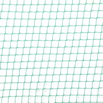 Сетка садовая, 210 м, ячейка ромб 66 мм, от птиц, пластиковая, зелёная, Greengo
