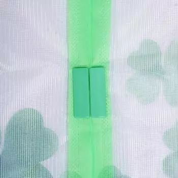 Сетка-штора на дверь противомоскитная, С РИСУНКОМ, магнитным замком и крепежной лентой, 45*210 см, 2