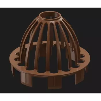 Сетка для защиты водостока DCKE PREMIUM, цвет каштан