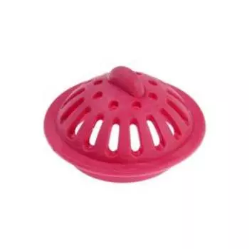 Сеточка сменная "Симтек", d=40 мм, для ванны и раковины, в блистере, розовая