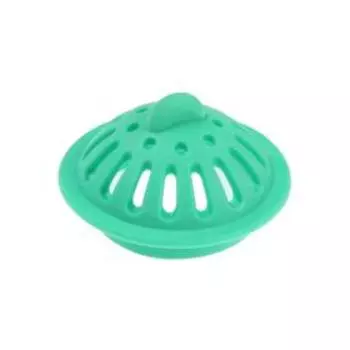 Сеточка сменная "Симтек", d=40 мм, для ванны и раковины, в блистере, зеленая