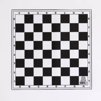 Шахматное поле «Время игры», виниловое, 3030 см