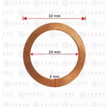 Шайба пробки дифференциала Toyota 9043024003