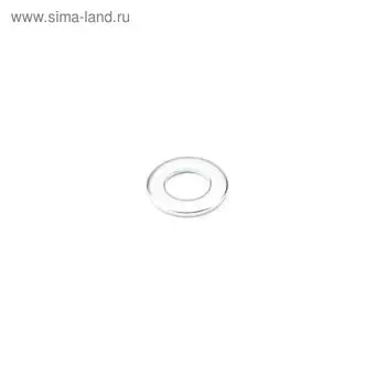 Шайба СТРОЙМЕТИЗ, плоская, DIN125, оцинкованная, М10, 1 кг