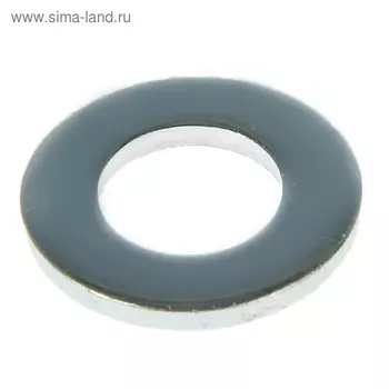 Шайба ТУНДРА, плоская, без фаски, DIN 125, оцинкованная, М10, 5 кг