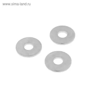 Шайба увеличенная ТУНДРА krep, DIN9021, М8, цинк, 8 шт.