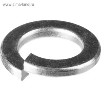 Шайба ЗУБР МАСТЕР, пружинная, разрезная, гровер, DIN127, оцинкованная, М4, 5 кг