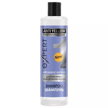Шампунь Anti Yellow для осветлённых и мелированных волос, 300 мл