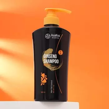 Шампунь AsiaKiss для волос с экстрактом женьшеня, 500 мл