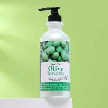 Шампунь-бальзам Lebelage, с оливковым маслом, для всех типов волос, 750 мл