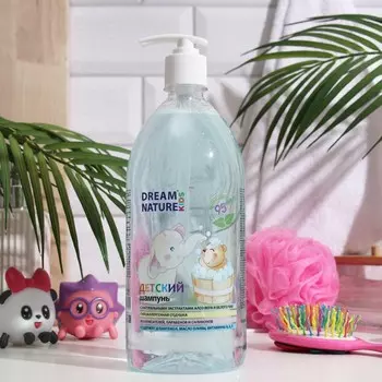 Шампунь детский, ромашка, череда и календула DREAM NATURE KIDS, 1 л