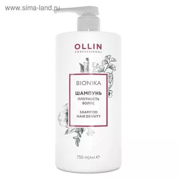 Шампунь для ежедневного ухода Ollin Professional Bionika, плотность волос, 750 мл
