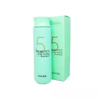 Шампунь для глубокого очищения кожи головы 5 probiotics scalp scaling shampoo, 300 мл