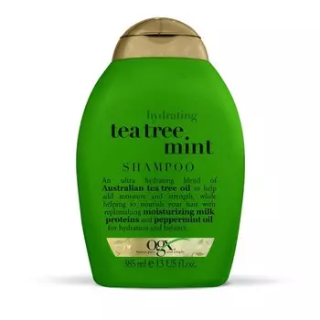 Шампунь для кожи головы Ogx «Освежающий», с маслом чайного дерева и мятой, 385 мл